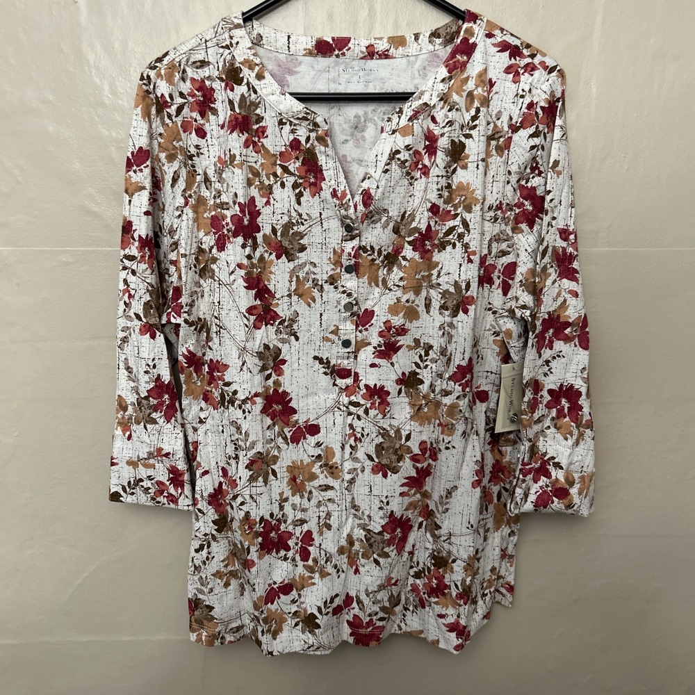 Lot 7 Woman's Tops Large Style Co Susan Graver Denim‎ Co Different Colors Style